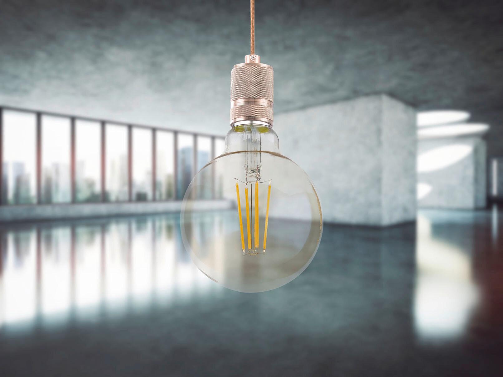Led Žarulja 11526ad - staklo/metal (9,5/14cm) - Globo