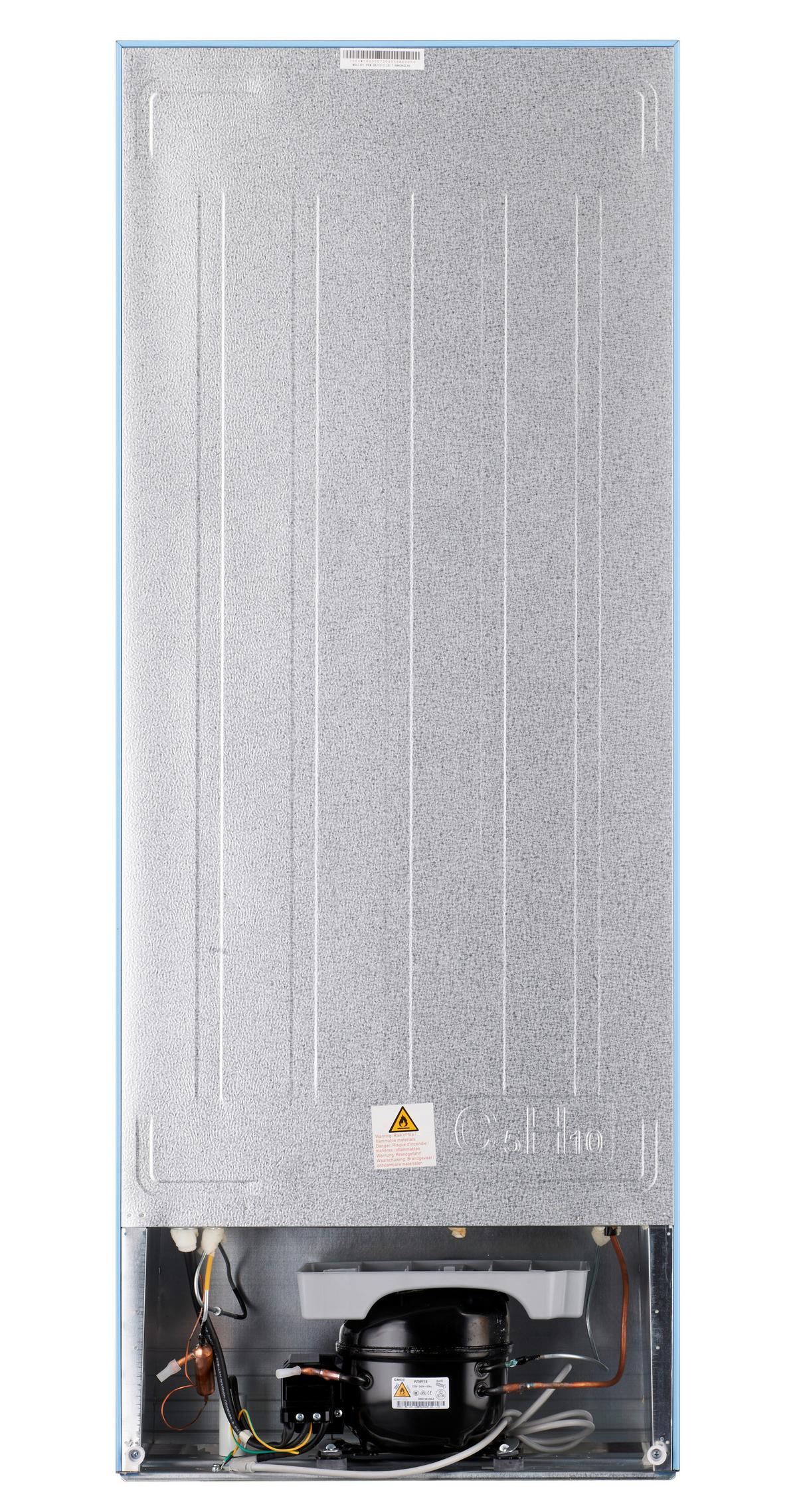 Kühl-Gefrier-Kombination GK210-2 LB in Hellblau - Hellblau, Trend, Kunststoff/Metall (54/143/54,5cm) - PKM
