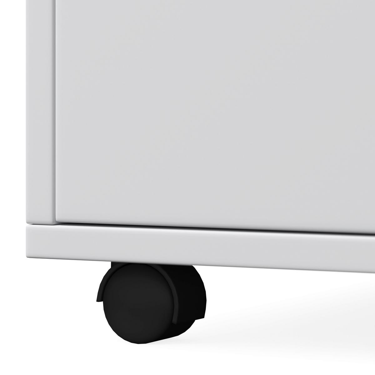 Couchtisch Mick Weiß MDF - Braun/Weiß, MODERN, Holzwerkstoff/Kunststoff (74/88/35cm) - Bessagi Home