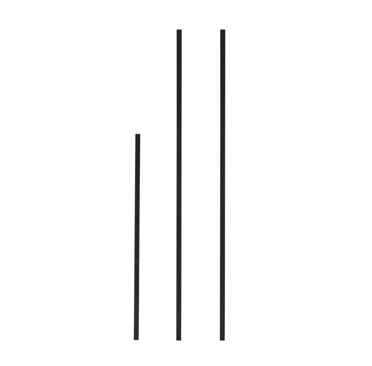 Led-svetlobna Škatla Numik - črna, Moderno, umetna masa (50/75/1,3/0,7cm) - Mömax