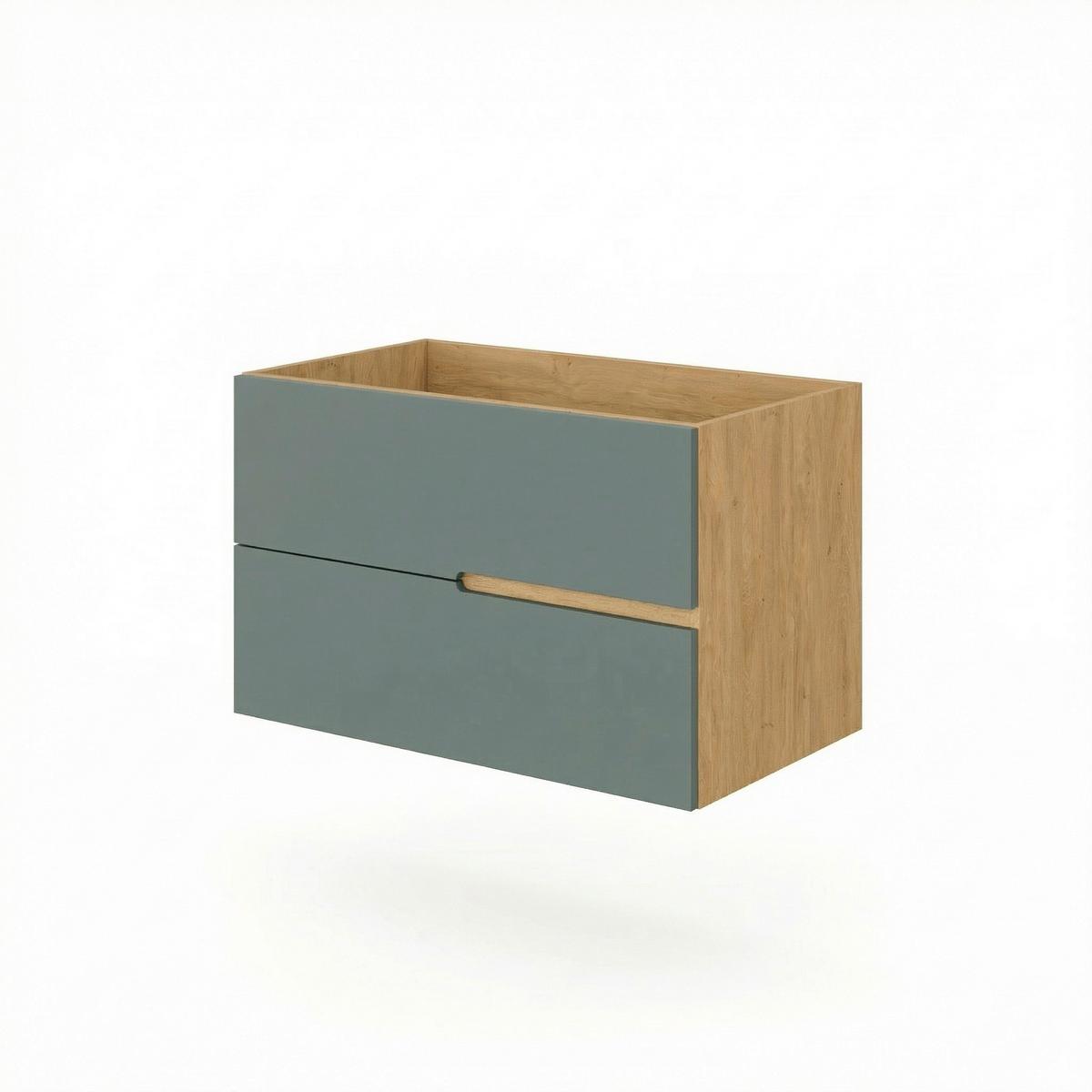 Element Ispod Umivaonika Eva - boje kadulje/divlji hrast, Moderno, drvni materijal (80/51/46cm)