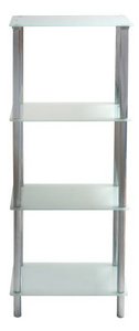 Regal in Chrom und Glas online bestellen Regal in Chrom und Glas online bestellen