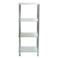 Regal Fina 3 - bela/krom, Moderno, kovina/steklo (40/100/30cm) - Mömax modern living Regal Fina 3 - bela/krom, Moderno, kovina/steklo (40/100/30cm) - Mömax modern living