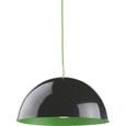 Hängeleuchte Bruno - Schwarz/Grün, MODERN, Metall (30/20cm) - Mömax modern living