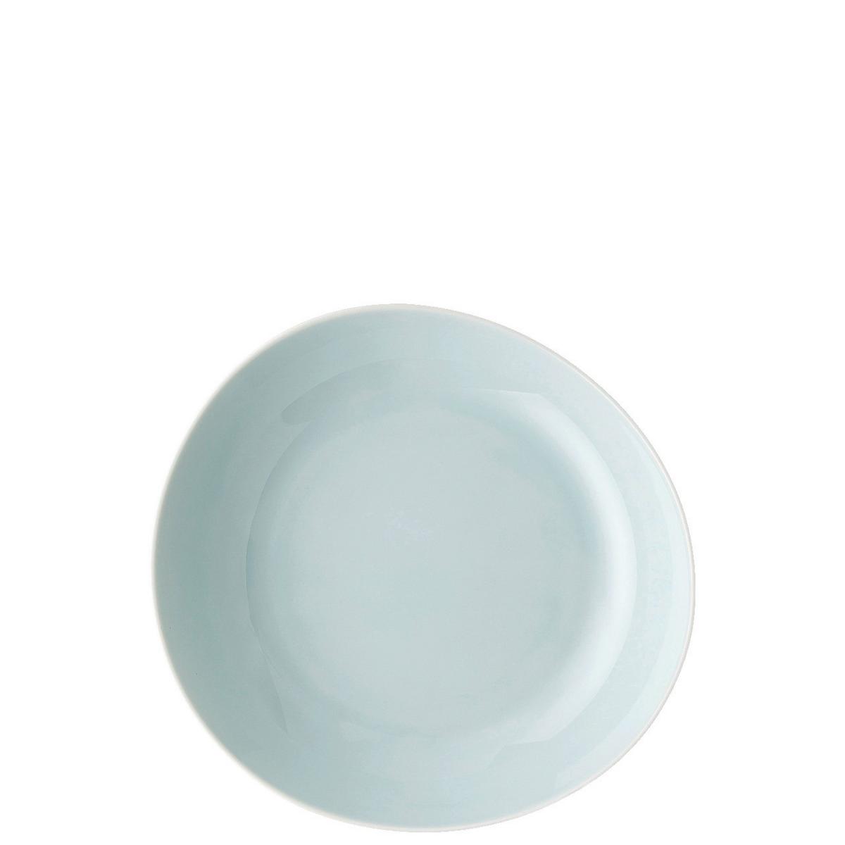 SERWIS OBIADOWO-ŚNIADANIOWY OPAL GREEN ROSENTHAL - szałwiowy, Basics, ceramika (32/31,7/28,1cm) - Rosenthal