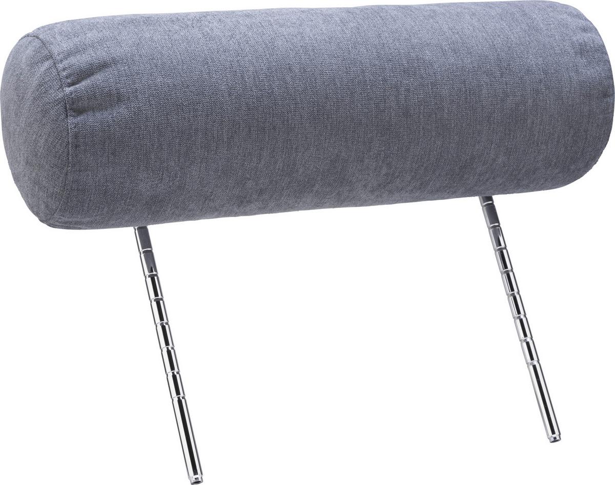 Kopfstütze Messina Dunkelgrau - Dunkelgrau, MODERN, Textil (50/16/16cm) - Mömax