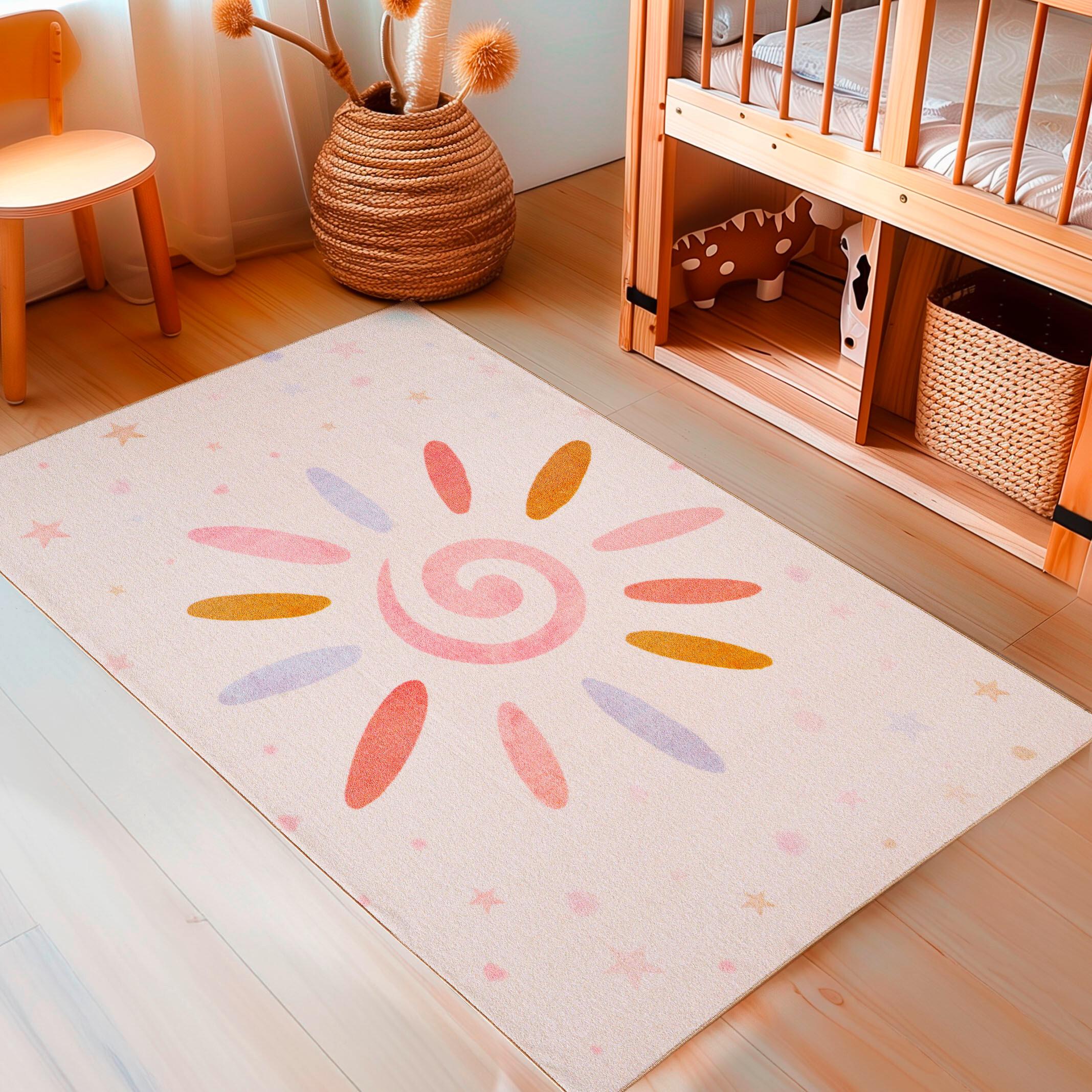 Kinderteppich Play Creme ca. 120x170cm - Creme, Design, Textil (120/170cm) - Ben'n'jen