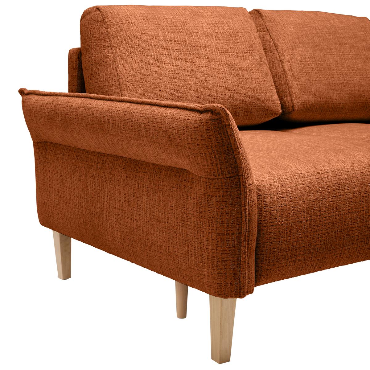 CANAPEA CU 2 LOCURI CUSTOM - teracotă/crem, Modern, textil (150/85/92cm) - Mömax