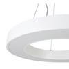 LED-HÄNGLAMPA SANDL - vit/kromfärg, Modern, metall/plast (60/60/120cm) - Mömax