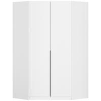 Kutni Ormar Za Odjeću Alabama - bijela/siva, Moderno, drvni materijal (117/229/117cm) - Modern Living