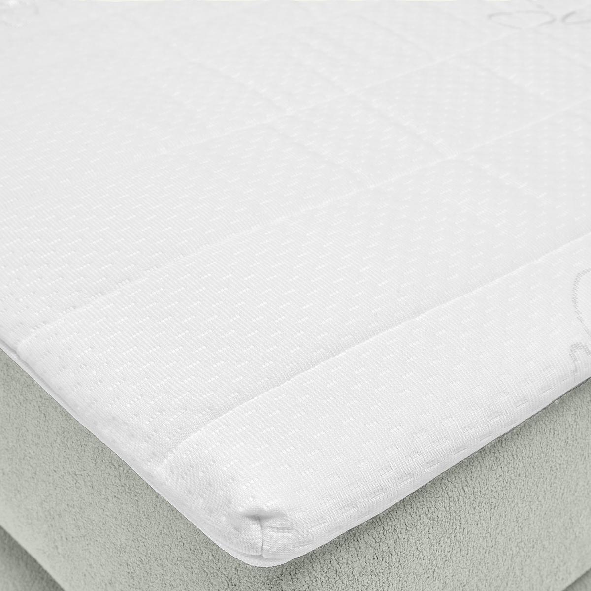 Boxspring Krevet Ethan - sivo-bijela/crna, Moderno, tekstil/plastika (180/200cm) - Premium Living