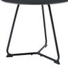 SOFFBORD MICA - svart, Modern, metall/trämaterial (55/55/46cm) - Mömax