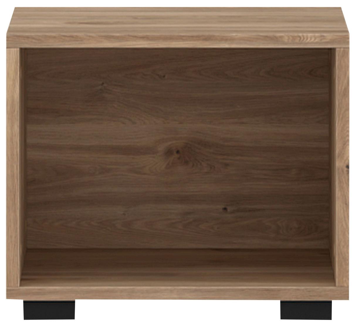 Polica Marlow - boje hrasta, Moderno, drvni materijal/plastika (39,6/33,1/41,6cm) - Modern Living