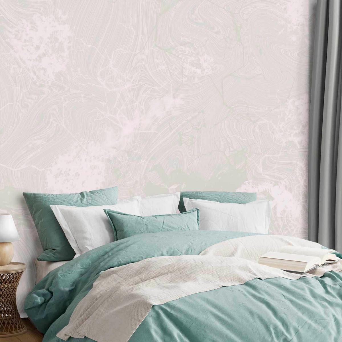 Fototapeta Pink Rock, 400x280cm - svetlo roza, Trendi, tekstil (400/280cm) - artgeist