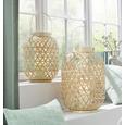 Laterna Hailey - naravna, Moderno, steklo/les (30/40cm) - Mömax modern living Laterna Hailey - naravna, Moderno, steklo/les (30/40cm) - Mömax modern living