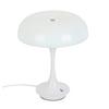 PORTABEL LAMPA RETRO - vit/kromfärg, Modern, metall/plast (19,5/24cm) - Mömax
