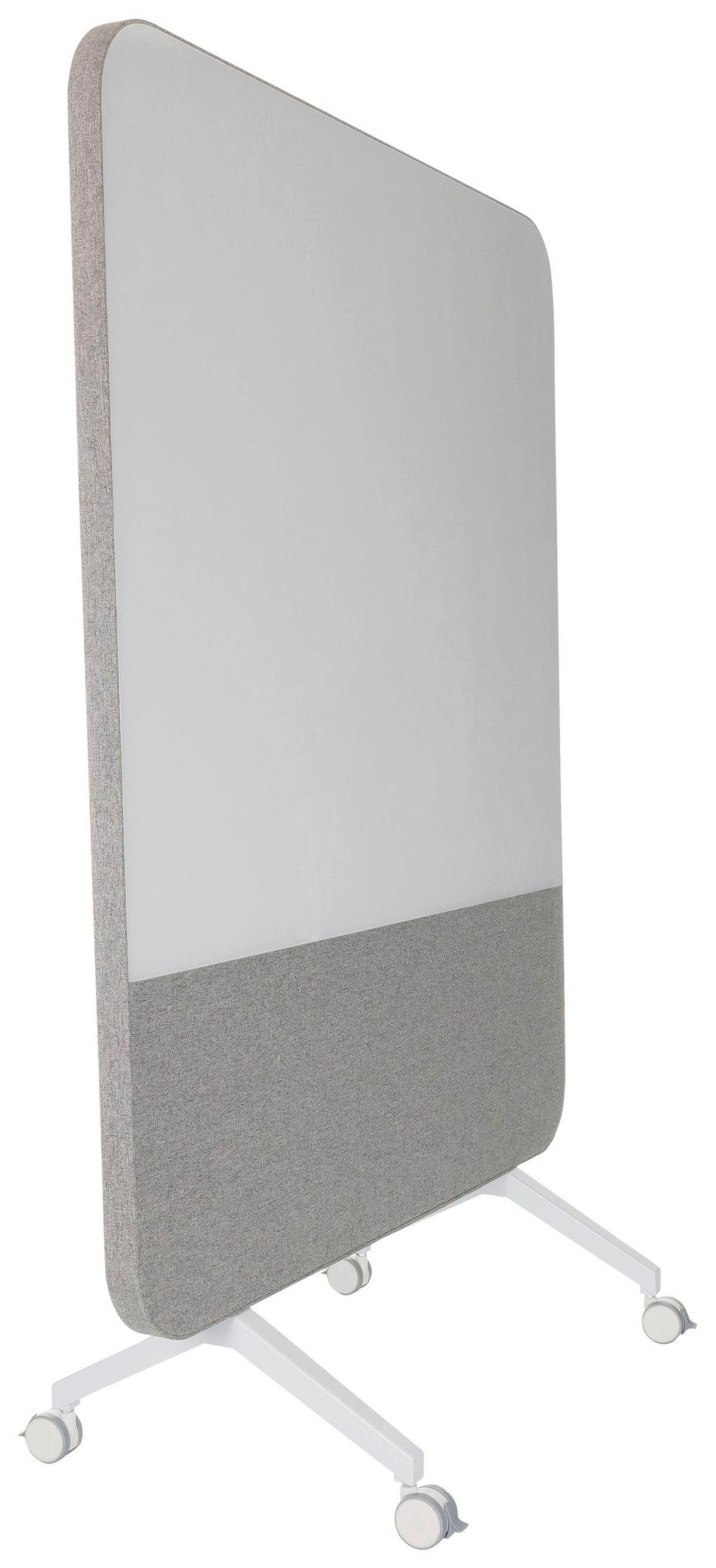 Pregradna Stena Vision Board, Siva - siva, Basics, umetna masa/steklo (120/164/60cm) - MID.YOU