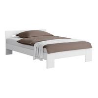Bett Weiss Ca. 140x200cm - Weiss, Modern, Holz (140/200cm) - Mömax