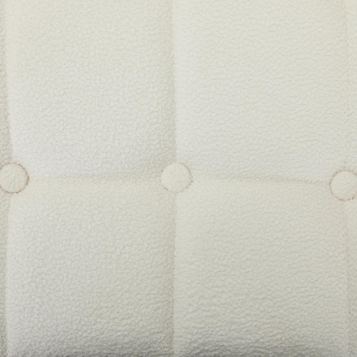 FOTEL NOELLE - kolor naturalny/biały, Trend, tkanina/drewno (64/77,5/67cm) - P & B