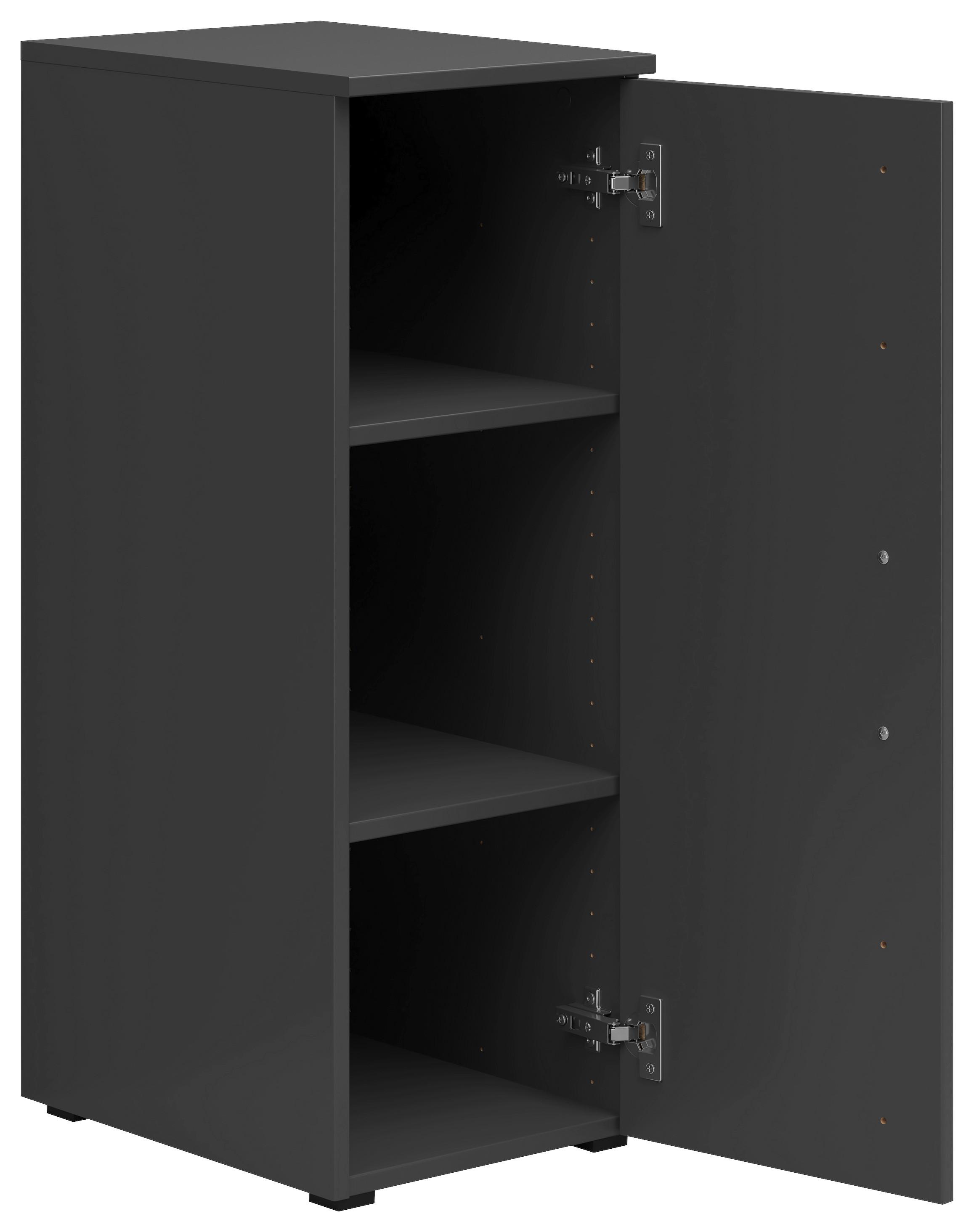 Dulap MULTI - grafit, Modern, material pe bază de lemn (30/83/40cm) - Modern Living