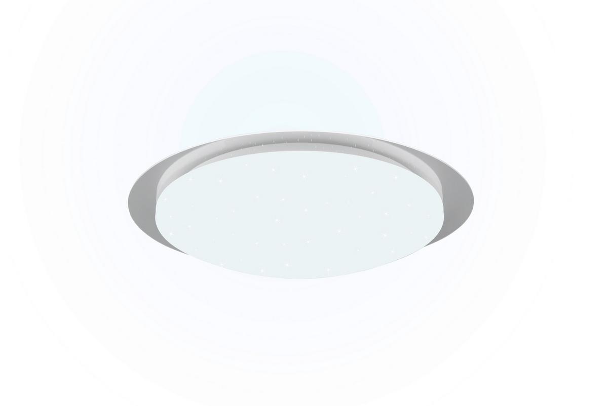 LED-Deckenleuchte Frodeno Weiß max. 18,5 Watt - Weiß, Basics, Kunststoff (48/10,2cm) - Trio Leuchten