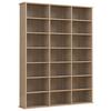 Regal Megosa M, Barva Hrasta - hrast sonoma, Design, leseni material (105/136/19cm) - MID.YOU