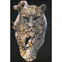 Tablou cu ramă Brilliante cca. 62x92 cm - auriu/multicolor, Konventionell, plastic/lemn (62/92/3,5cm) - Mömax