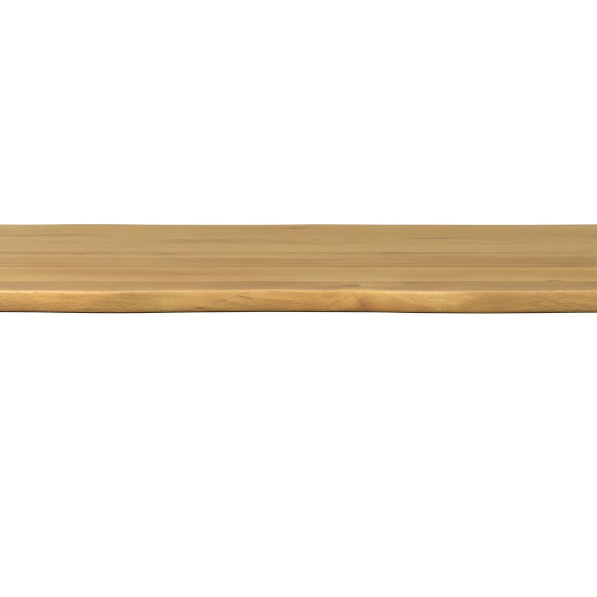 MASĂ JACKIE - culoare lemn stejar/negru, Modern, lemn/metal (180/90/76cm) - Bessagi Home