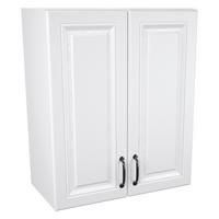 Konyhai Faliszekrény Michelle - fekete/fehér, Modern, faalapú anyag/fém (60/72/30cm)