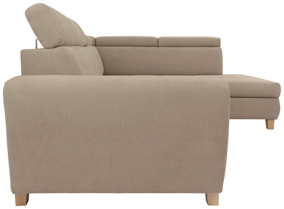 Kutna Garnitura Lugo - sivo-bež, Moderno, drvo/metal (266/98/205cm) - Modern Living