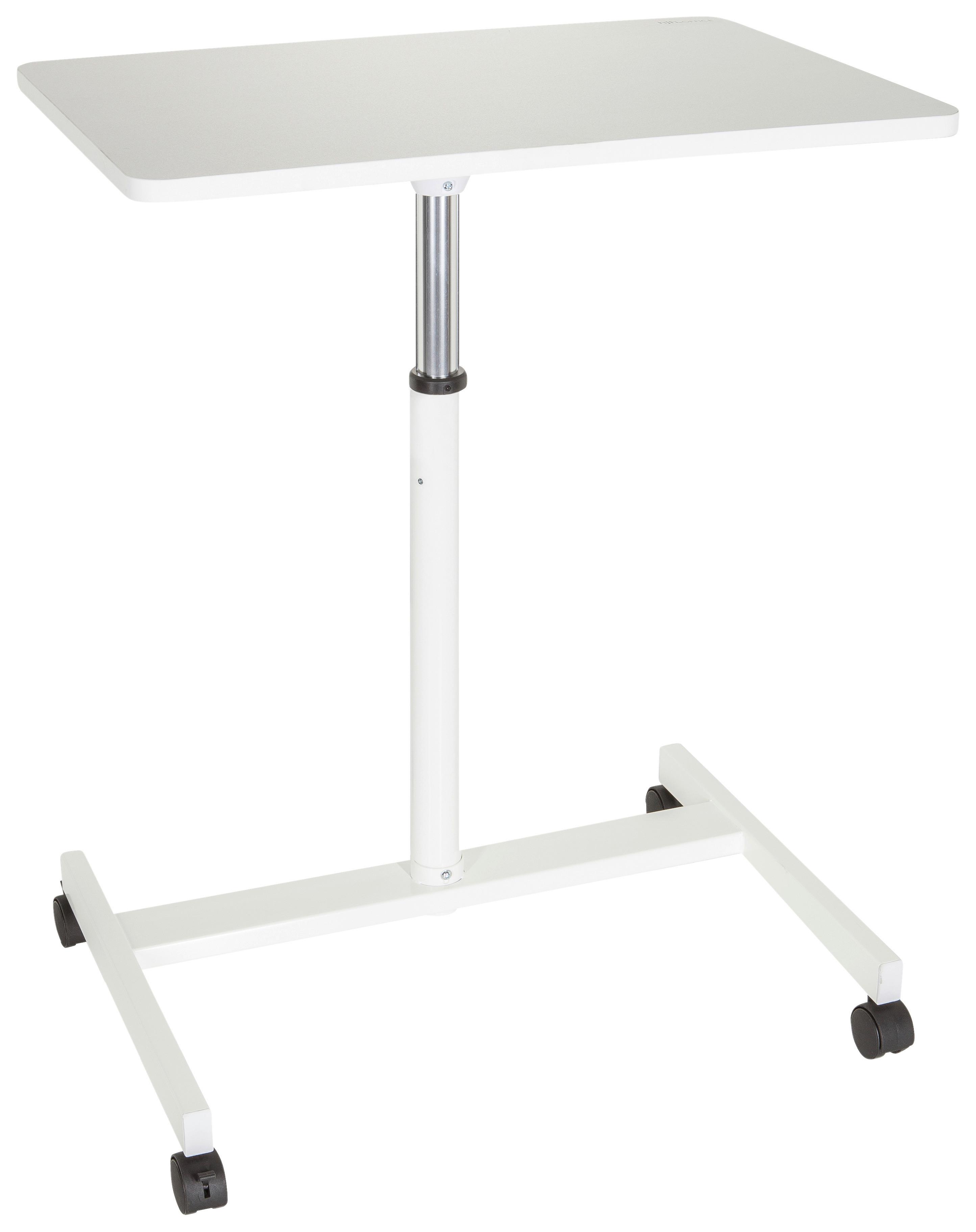 Dvižna Mizastand Vm-su, Bela - bela, Basics, kovina/umetna masa (70/48/80-114cm) - MID.YOU