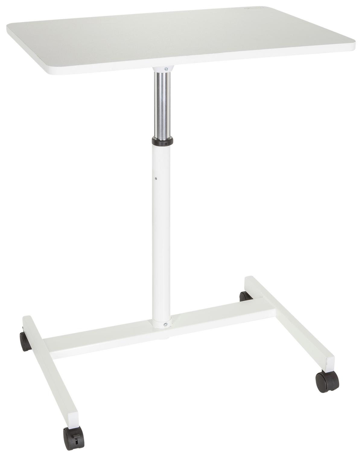 Dvižna Mizastand Vm-su, Bela - bela, Basics, kovina/umetna masa (70/80-114/48cm) - MID.YOU