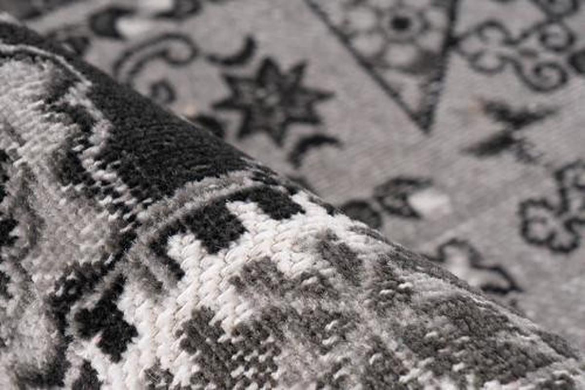 Vintage-teppich 4f5z2-160-230 - Grau, Trend, Textil (160/230cm) - Kayoom