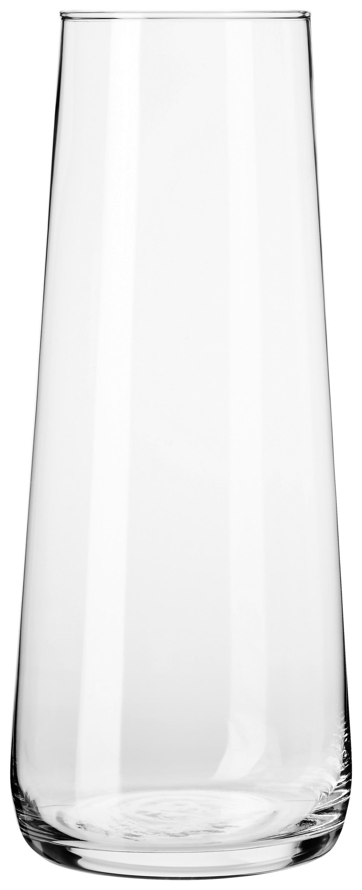 Vază Mona - străveziu, Konventionell, sticlă (10/24cm) - Best Price