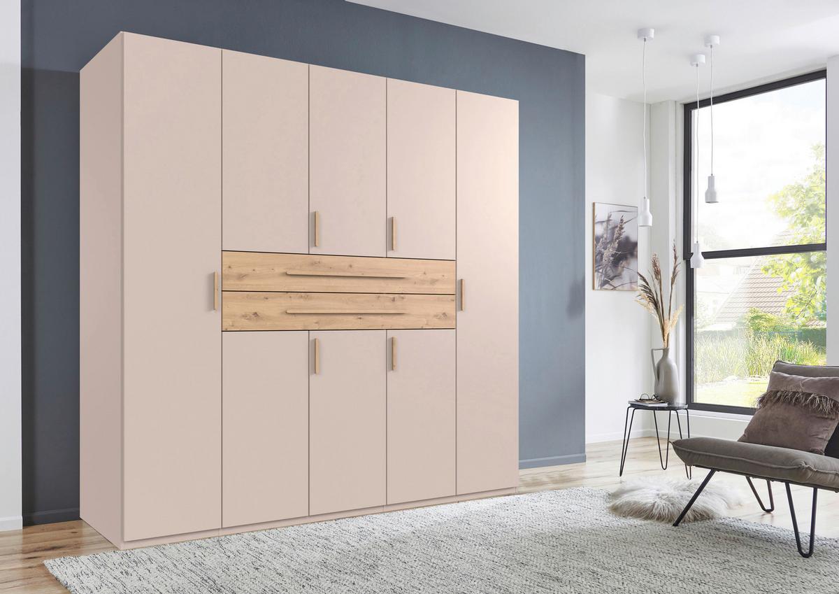 Ormar S Klasičnim Vratima Lumio - kašmir/hrast Artisan, Konvencionalno, drvni materijal (225/208/58cm) - Modern Living