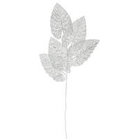 Crenguță decorativă cca. 80 cm Lava - alb, Modern, plastic (80cm)