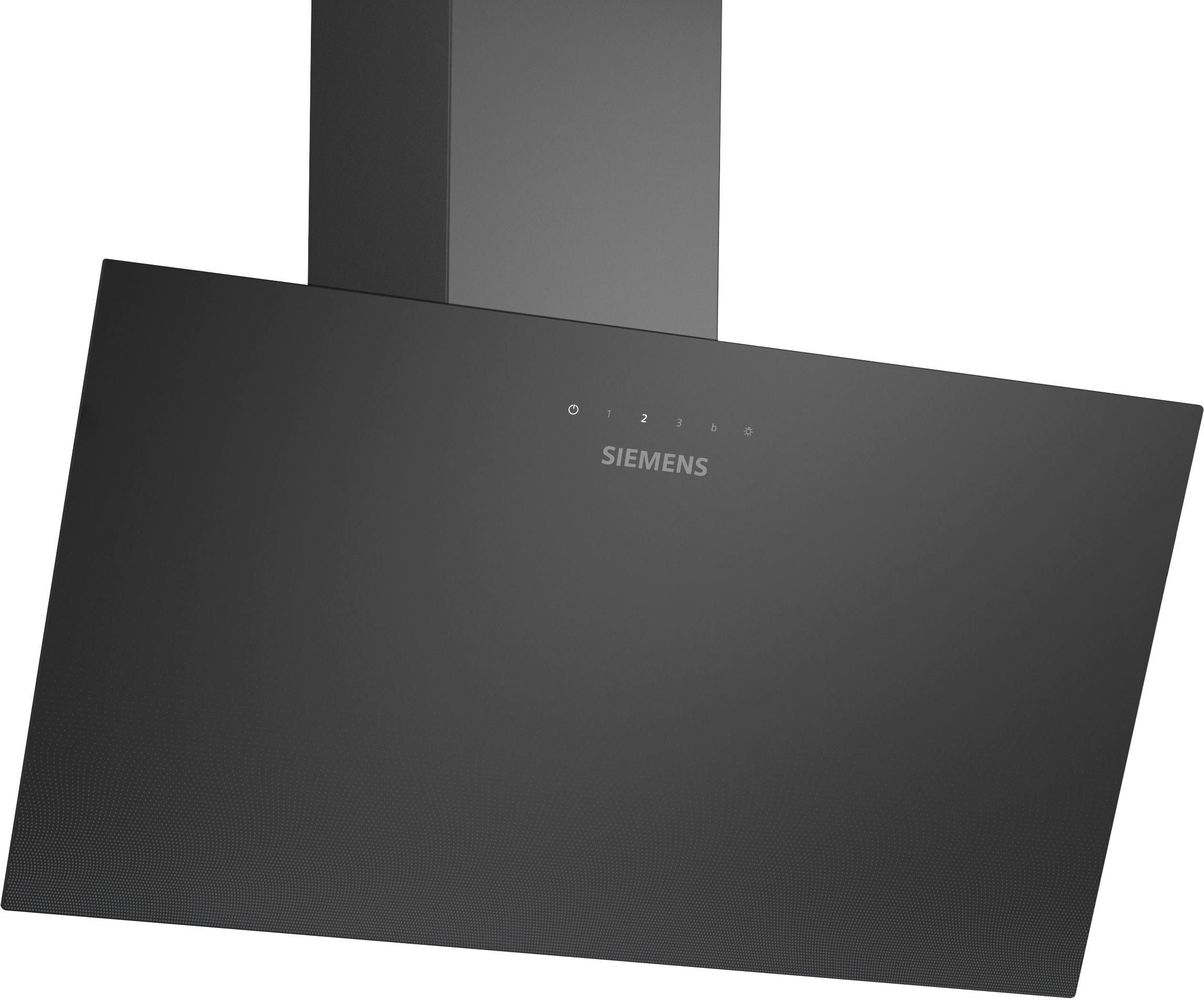 Dunstabzugshaube LC85KDK6K Schwarz - Schwarz, MODERN, Glas/Metall (79/72-97,5/32,5cm) - Siemens