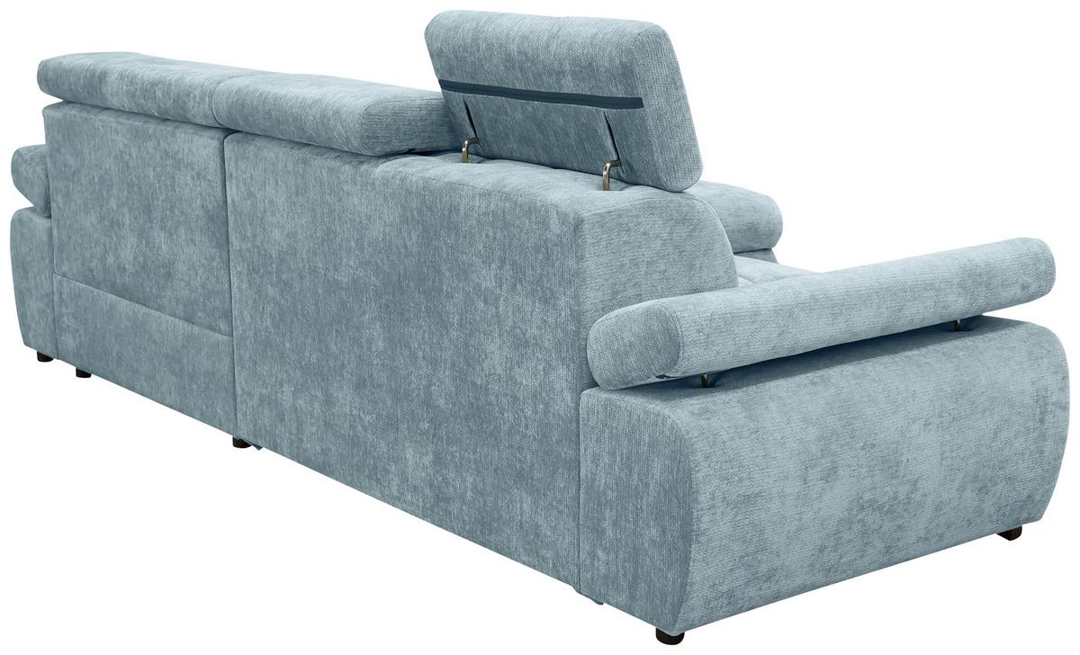 Kutna Garnitura Vegas - boje mente/crna, Design, drvo/tekstil (294/173cm) - Modern Living