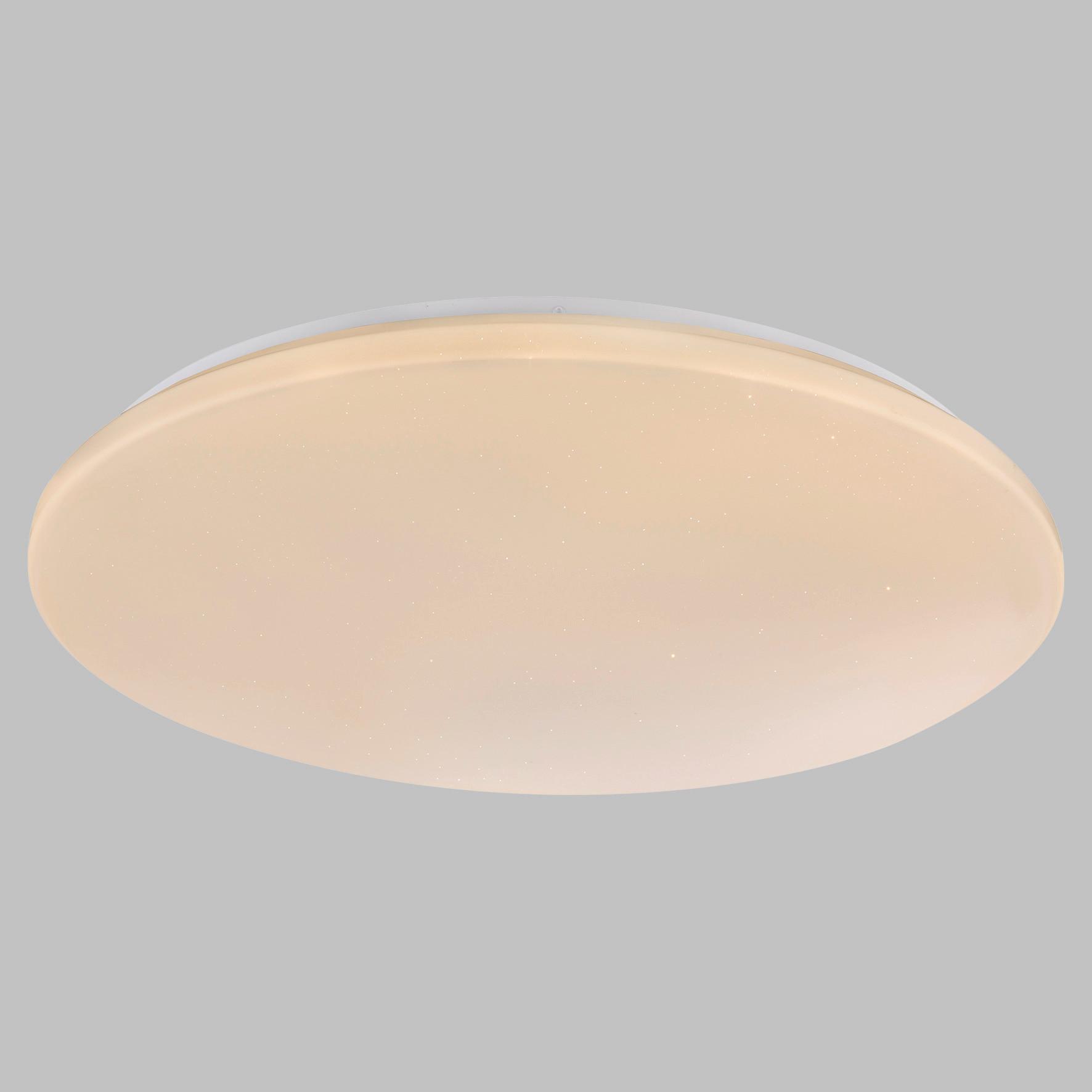 Stropna Led-svetilka Ria, S Sijalko - bela, Basics, kovina/umetna masa (55/6,8cm) - Globo