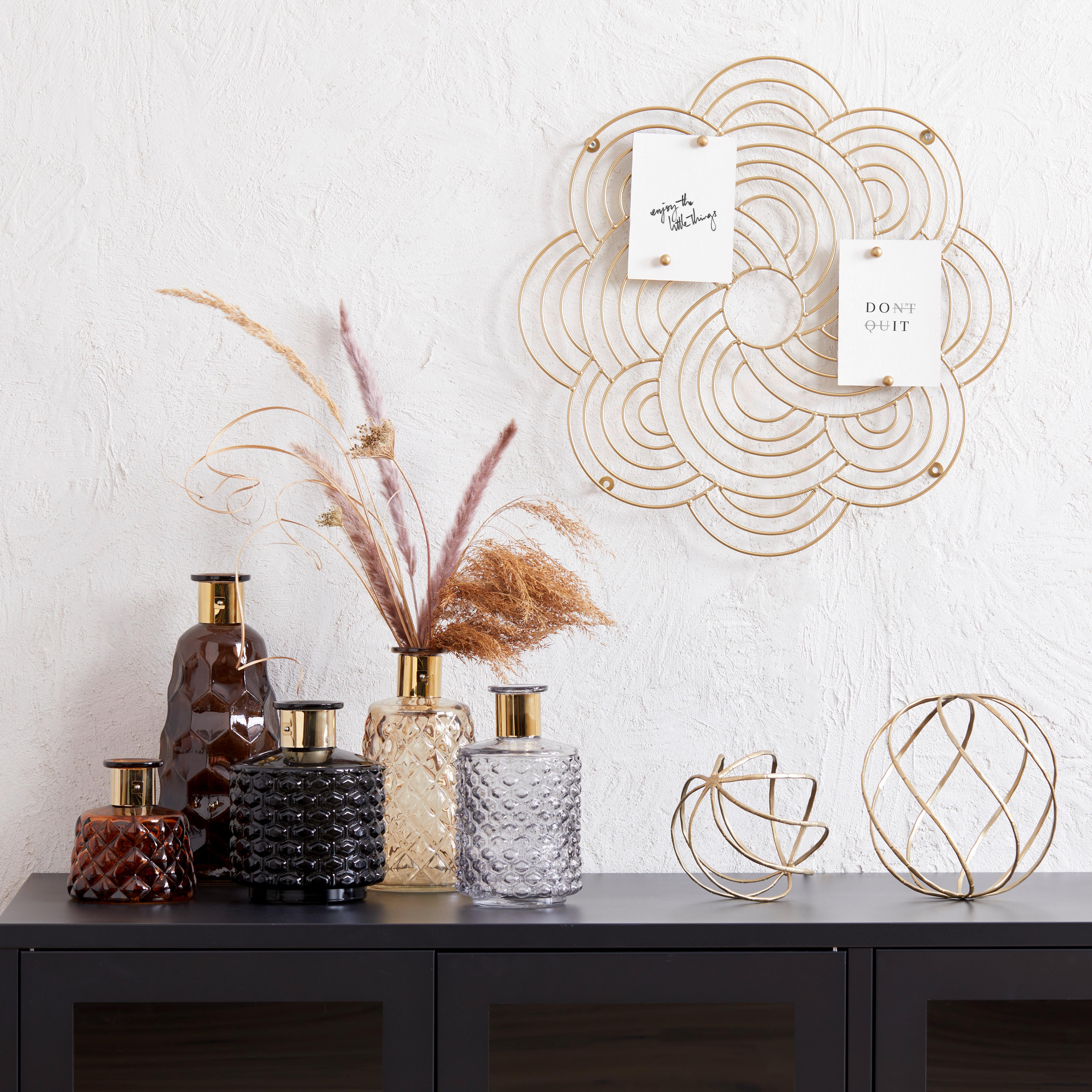 Držalo Za Fotografije Rondo - zlate barve, Romantika, kovina (50cm) - Modern Living