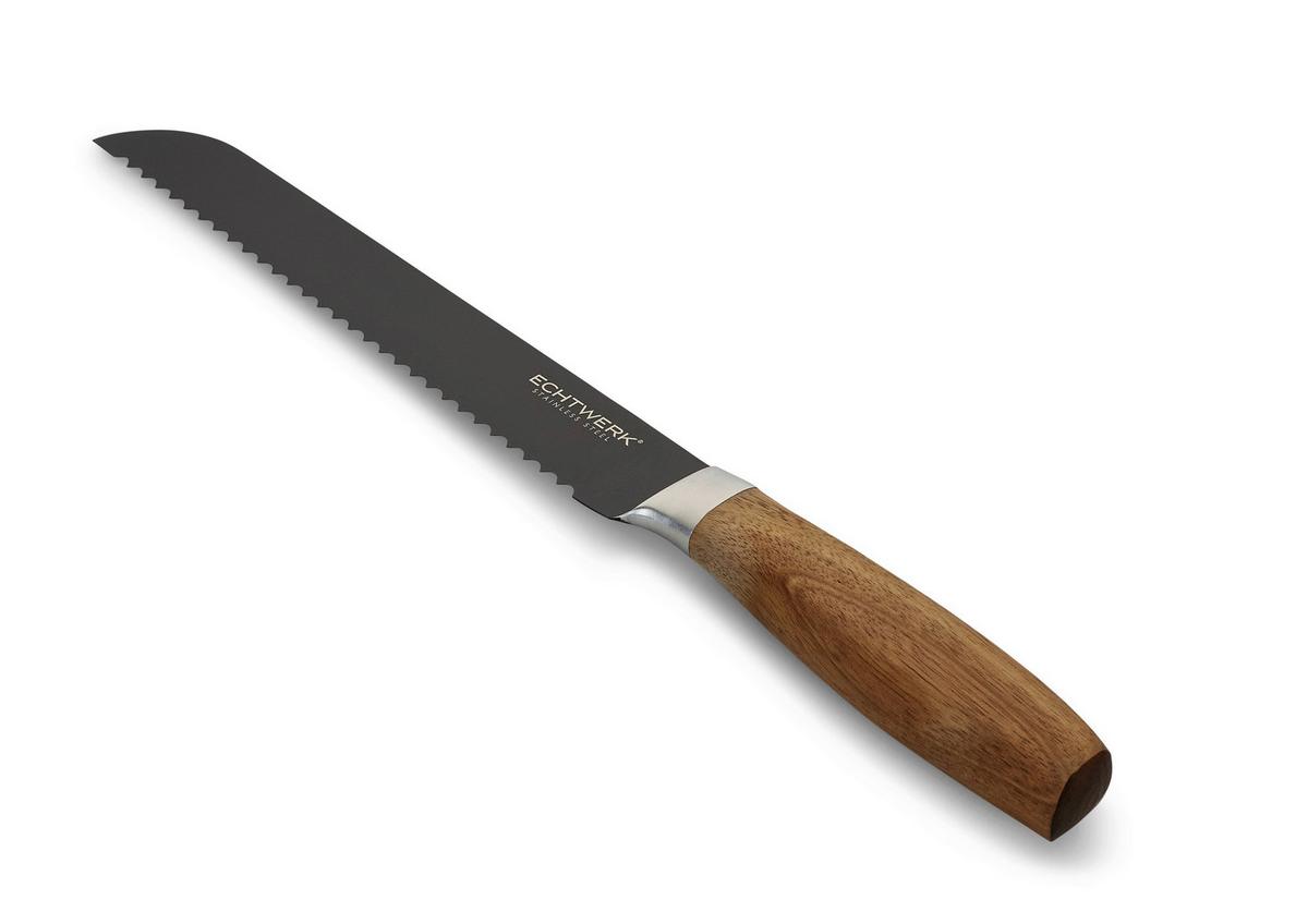 Nož Za Kruh Classic - črna, Basics, kovina (34cm) - Echtwerk