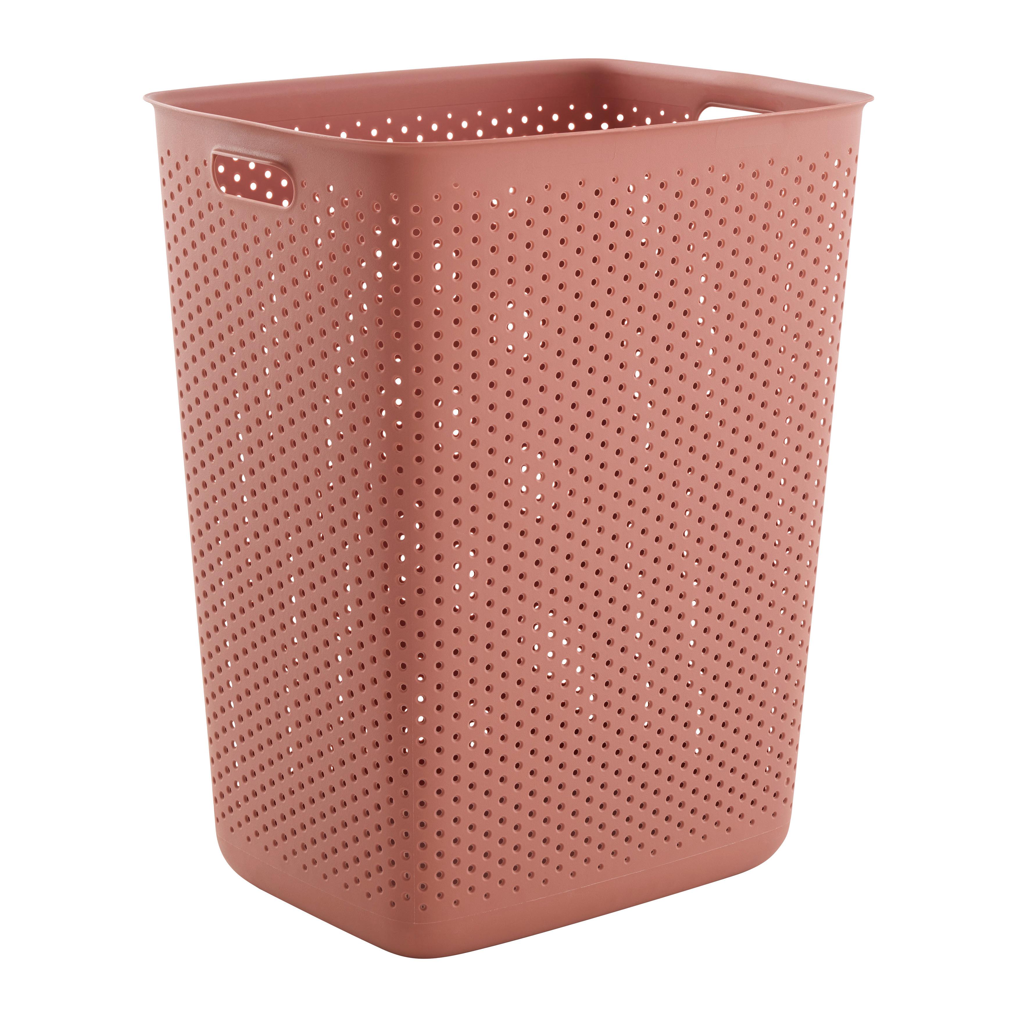 Košara Za Rublje Maja, 60l - tamno crvena/crna, Moderno (45/34/58cm) - Mömax
