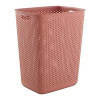 Košara Za Rublje Maja, 60l - tamno crvena/crna, Moderno (45/34/58cm) - Mömax