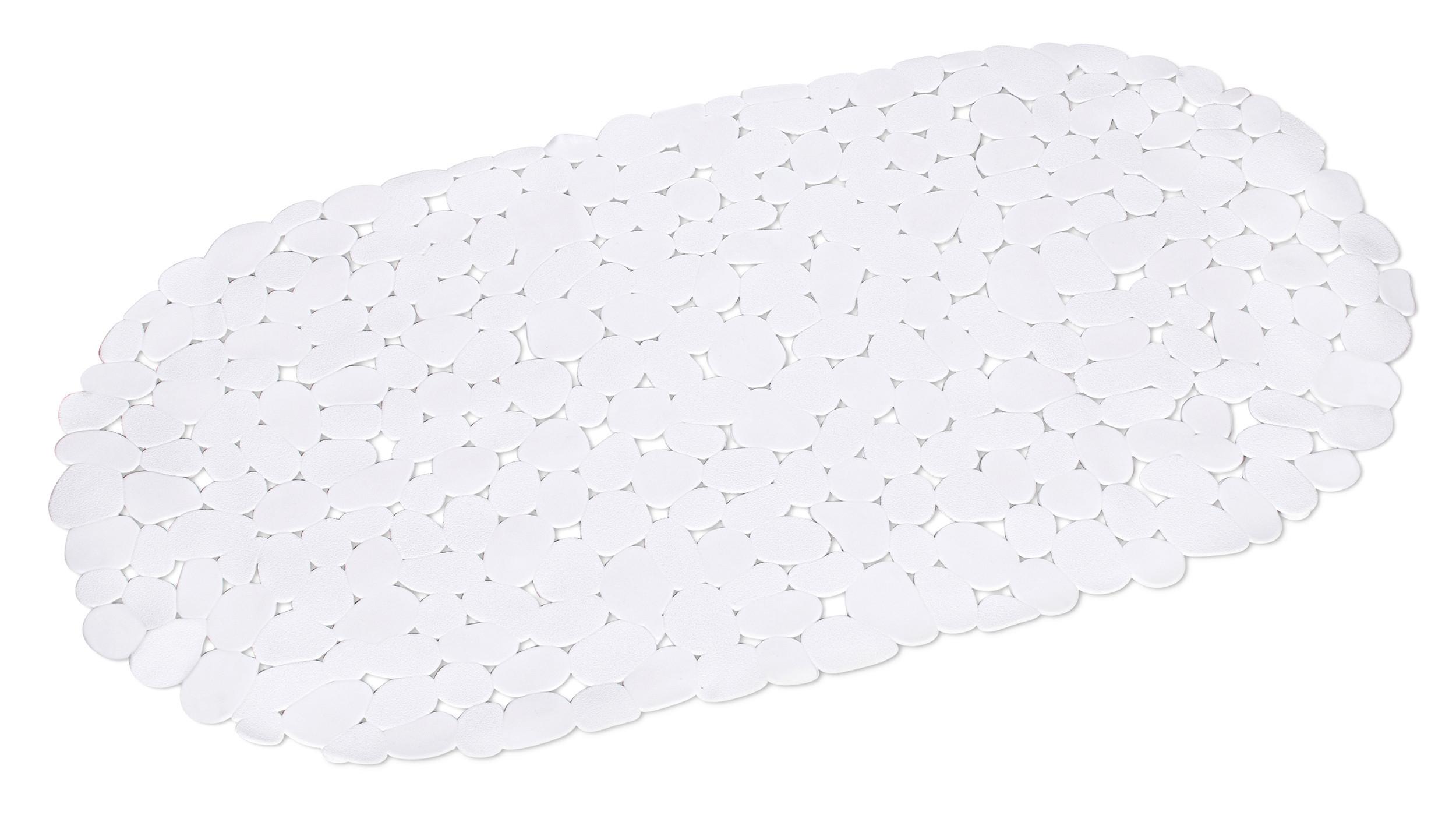 DUSCHEINLAGE STONLY - Weiss, Kunststoff (36/69cm) - Modern Living
