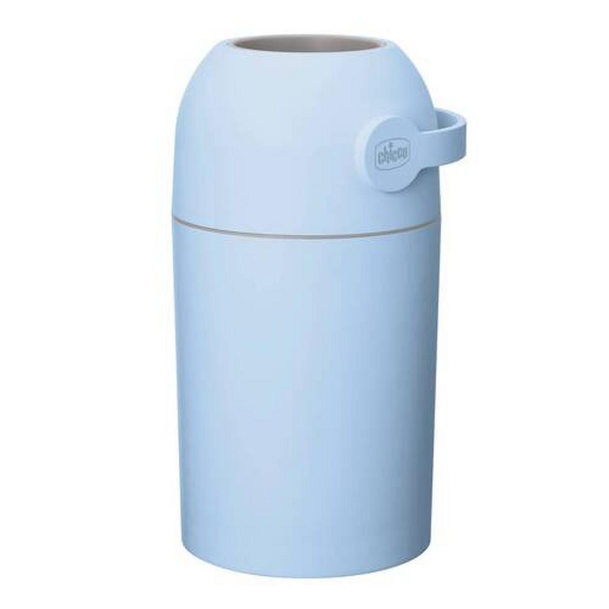 KOSZ NA PIELUCHY WINDELEIMER ODOUR OFF - jasnoniebieski, Basics, tworzywo sztuczne (23/48/23cm) - Chicco