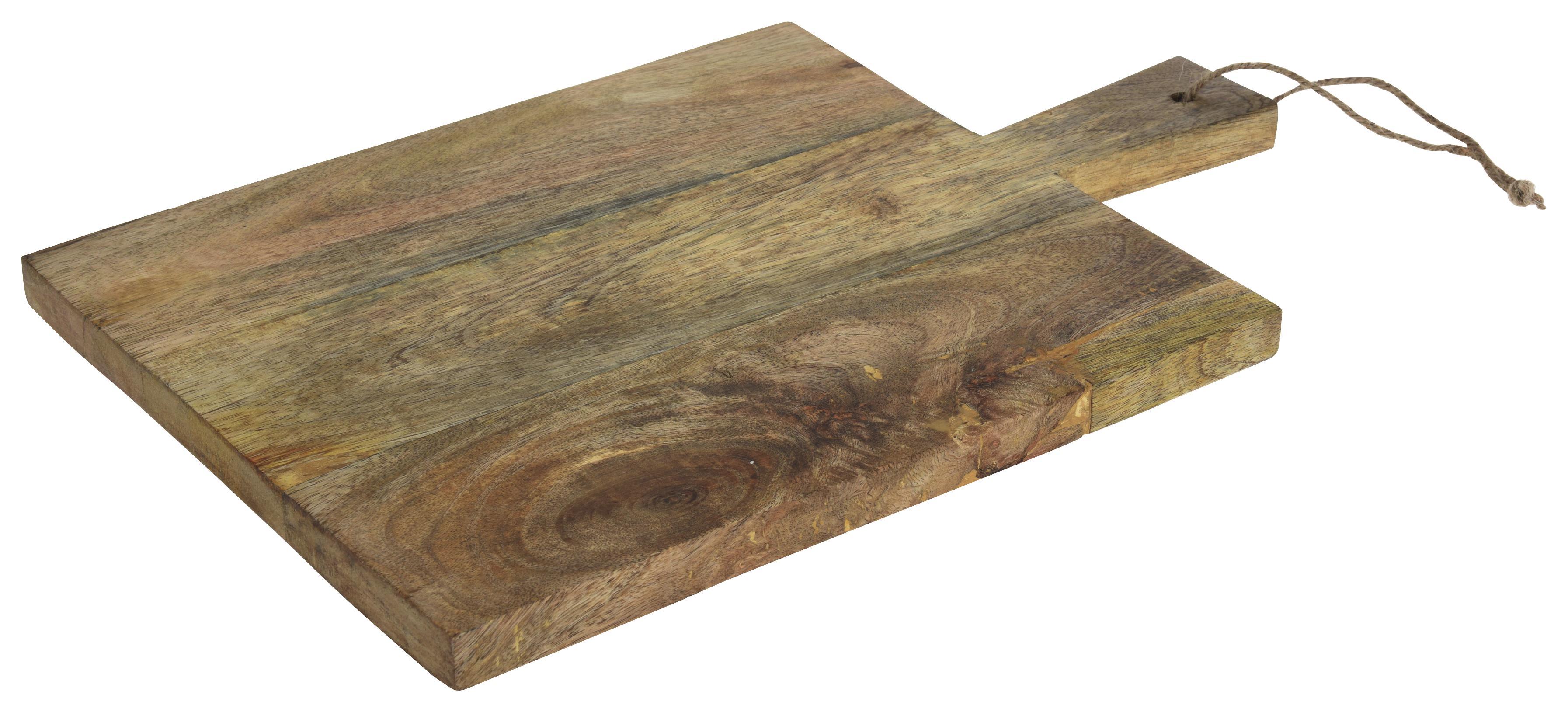 Schneidebrett Manu aus Mangoholz - Naturfarben, Holz (30/45/2cm)