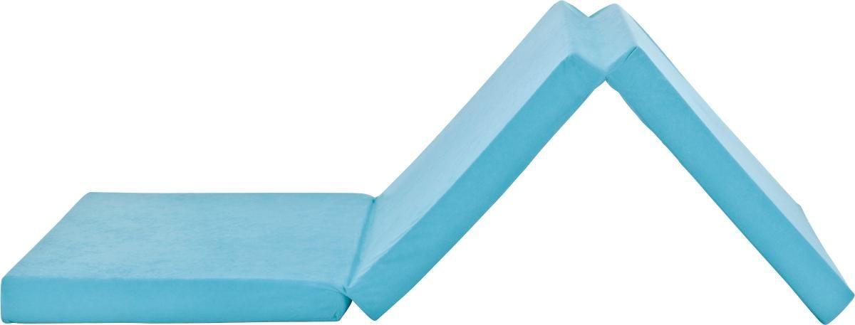 Faltmatratze Türkis ca. 65x185cm - Türkis, Modern (65/186cm) - Mömax