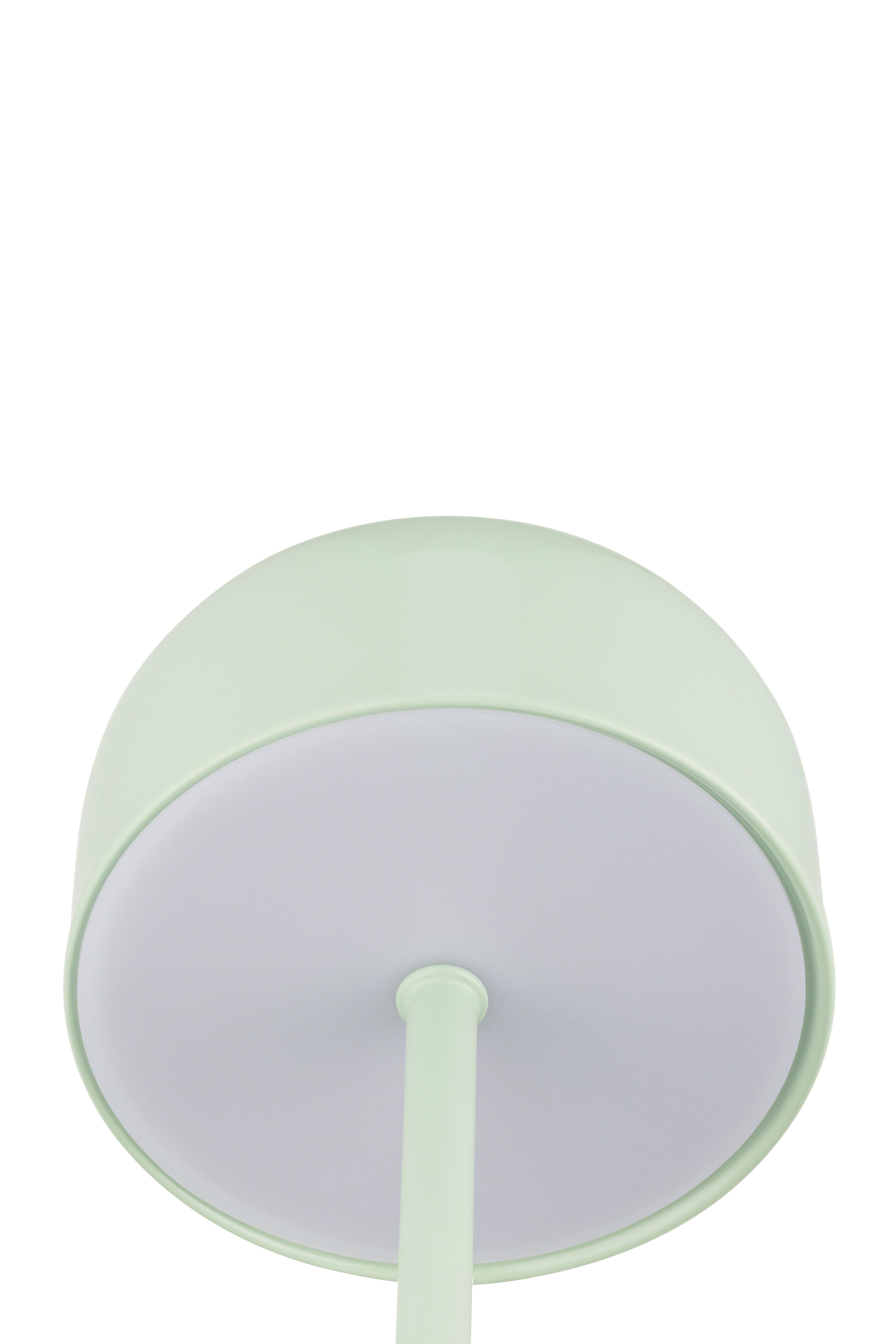 PORTABEL LAMPA SOFTI - ljusgrön/grå, Modern, metall/plast (10/22,5/12,5cm) - Mömax