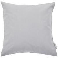 POSZEWKA NA PODUSZKĘ PANAMA - kolor srebrny/jasnoszary, Basics, tkanina (40/40cm) - Bio:Vio