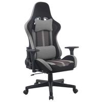 Uredska Stolica Carlos - siva/crvena, Moderno, metal/tekstil (63/114/62cm) - Modern Living